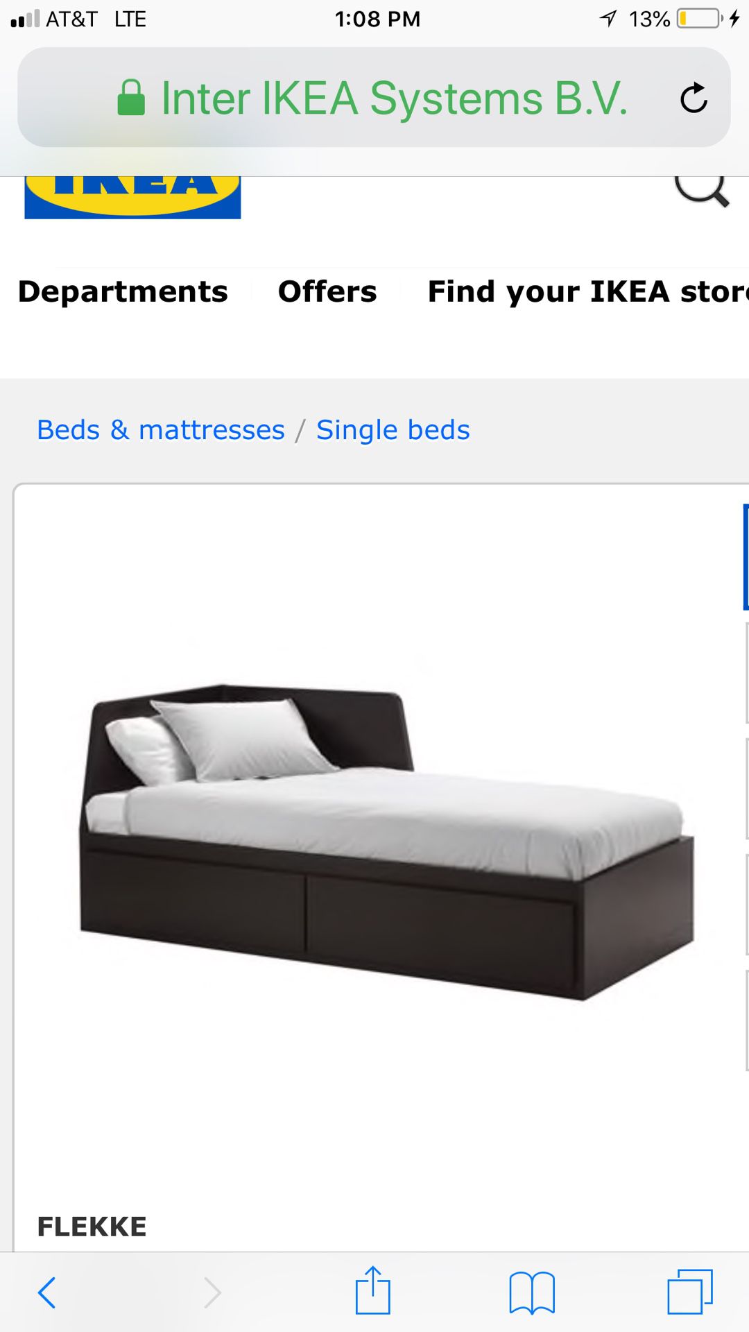 Flikkeren Gezicht omhoog Thuisland Ikea flekke single bed for Sale in Newport Beach, CA - OfferUp