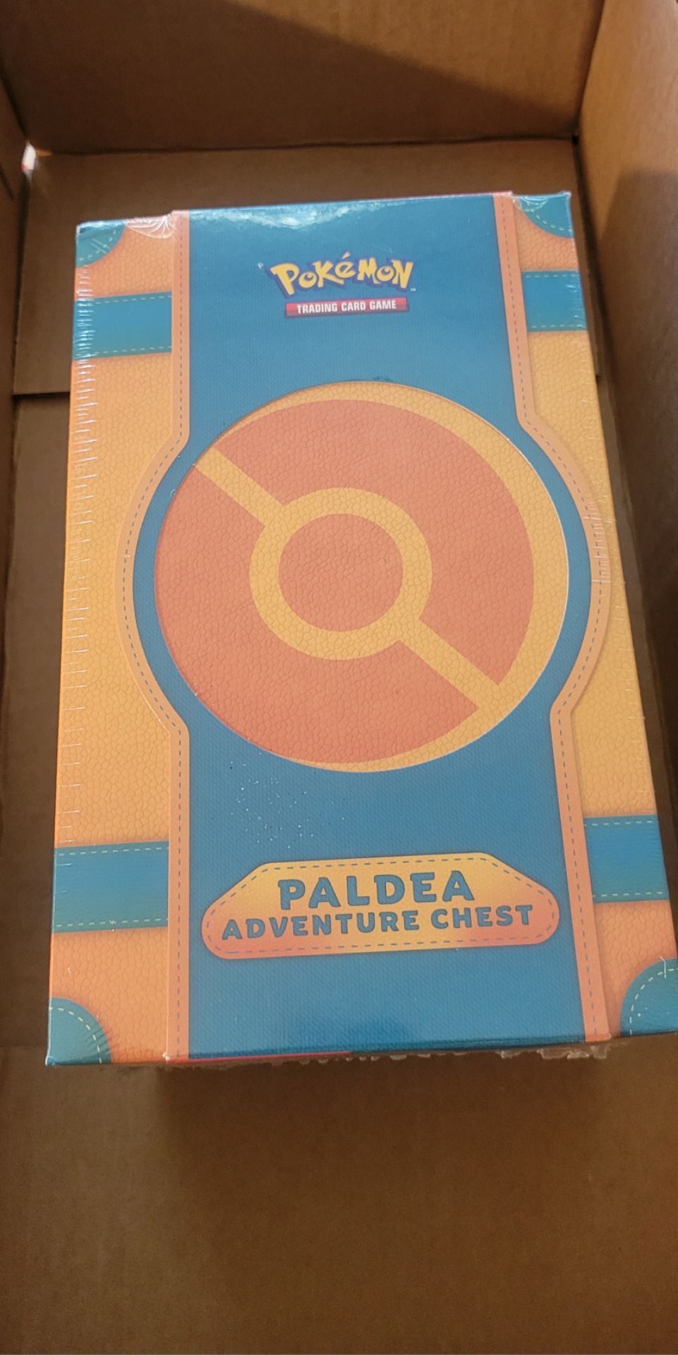 Pokemon TCG Paldea Adventure chest