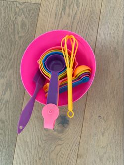Kids cooking utensils set