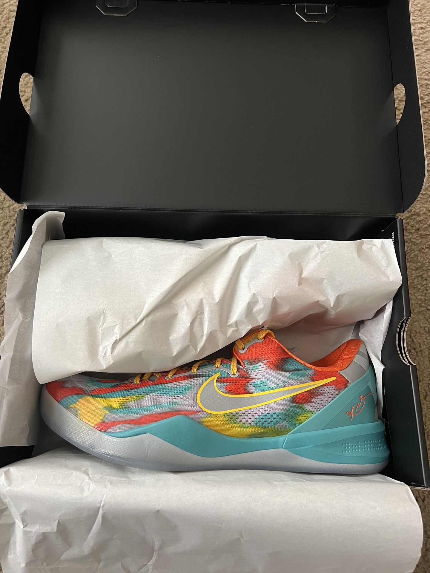 Nike Kobe 8 Venice Beach Size 14