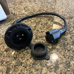 heavy-duty waterproof outdoor electrical plug 