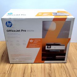 HP OfficeJet Pro 8025e All-In-One Wireless Printer NEW Factory Sealed