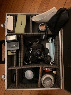 Minolta X-700 Film Camera Bundle