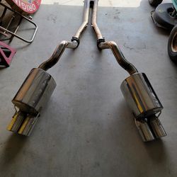 Corvette exhaust