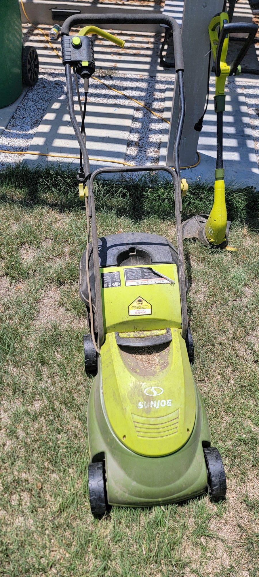 Electric Lawn Mower And Weed Wacker