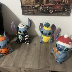 Disney Stitch Cookie Jars 