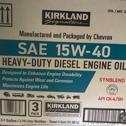 SAE 15W-40 Heavy Duty Diesel Engine Oil