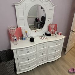 White Dresser