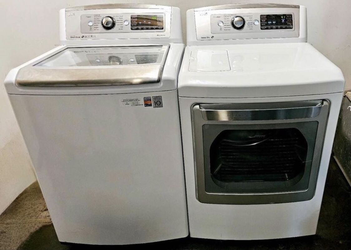 LG Steam Washer & Dryer 