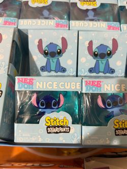 Nee Doh Nice Cube Stitch Squarepants Stress Toy