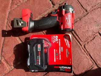 Milwaukee M18 Fuel Impact Driver with XC6.0 Battery