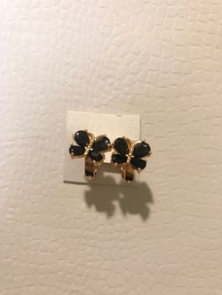 Gold plated earrings