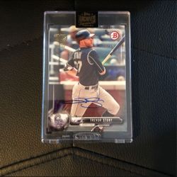Trevor Story Auto #70/88 Topps Archives 2021 Signature Series Bowman Card