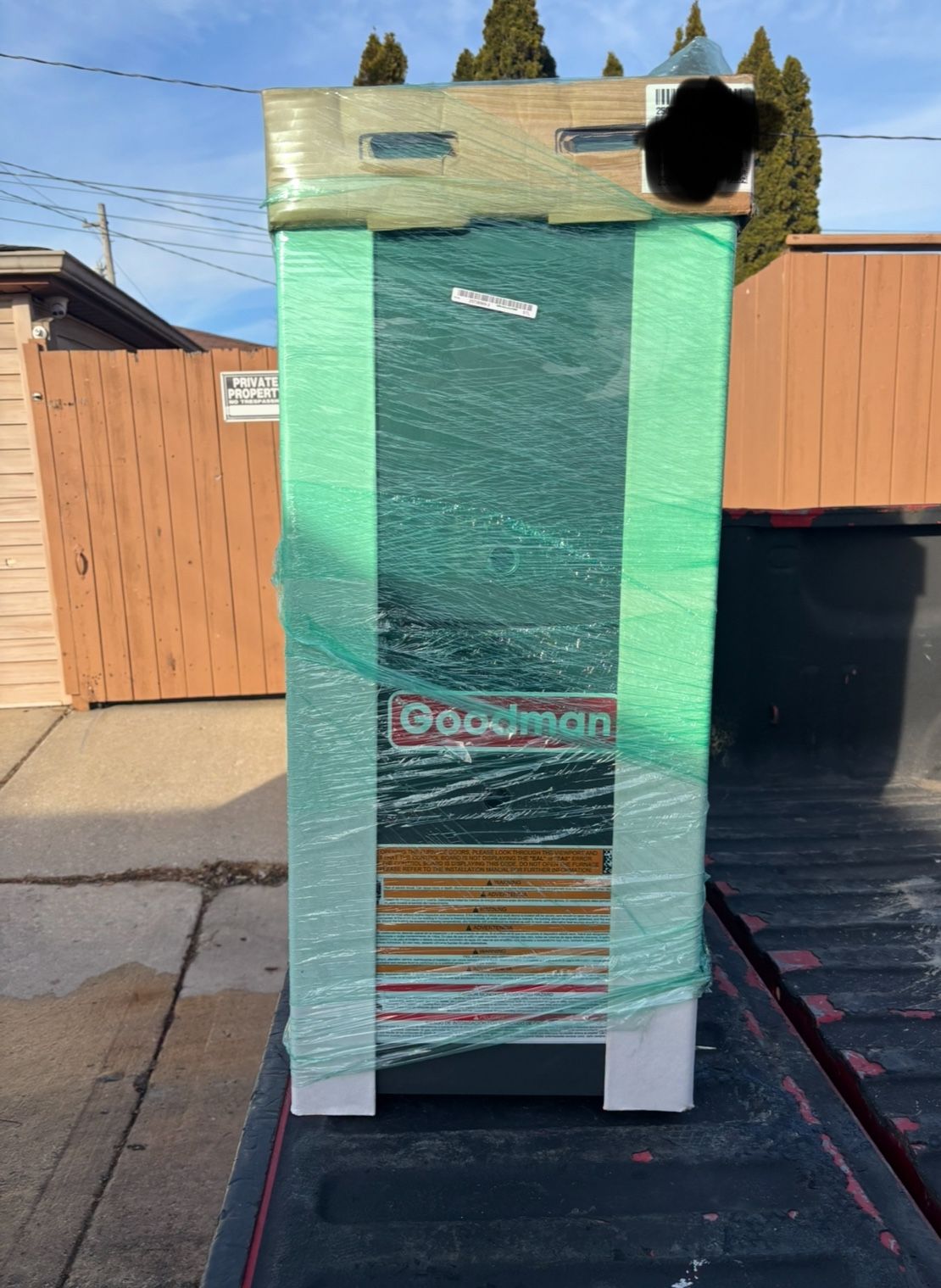 40,000 96% Goodman Furnace