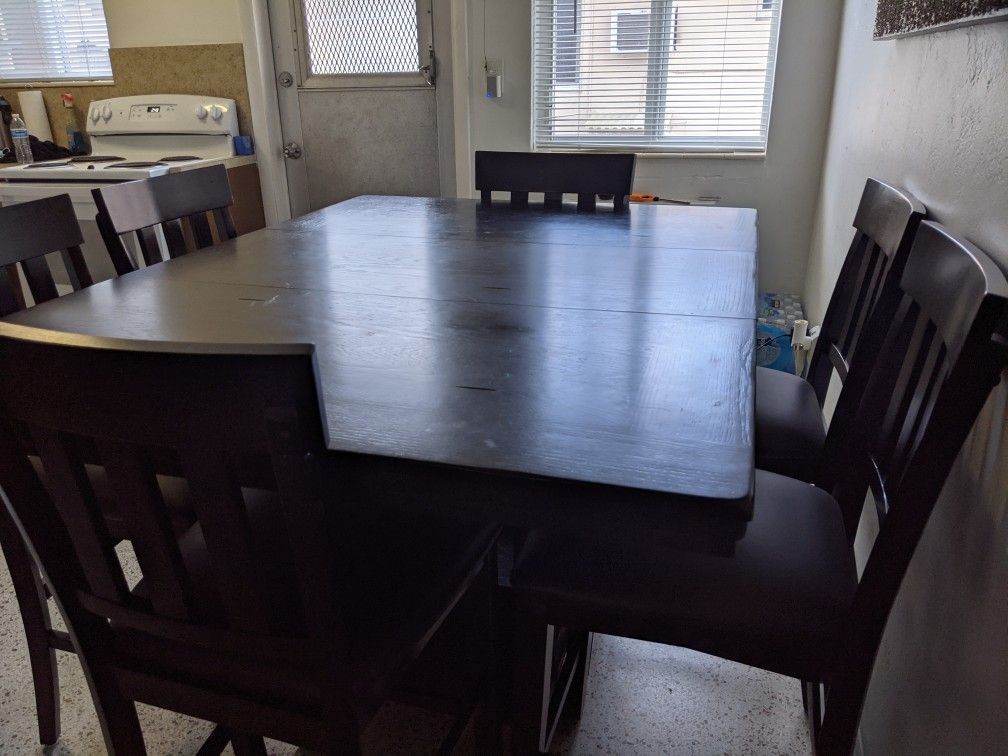 6 Chairs Dining Table