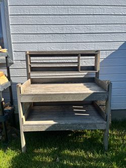 Patio Workstation, Garden Potting Table