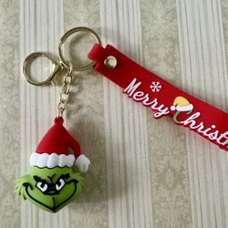 Grinch Keychain 
