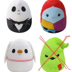 Nightmare Before Christmas Squismallow