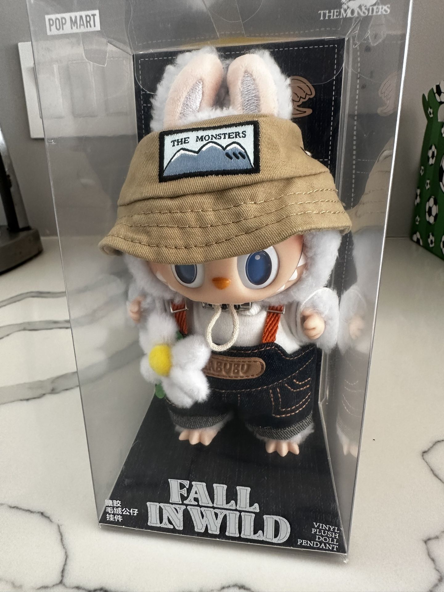 THE MONSTERS Fall In Wild Series-Vinyl Plush Hanging Card Labubu
