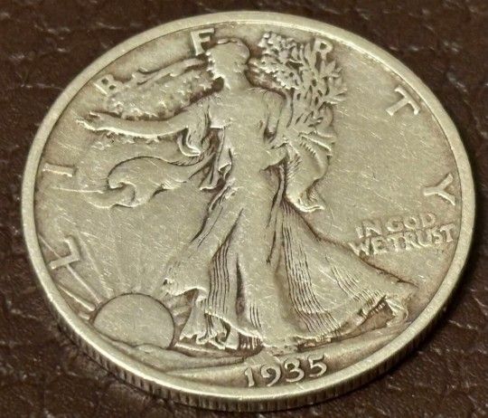 1935 Liberty Half Dollar – 90% Silver