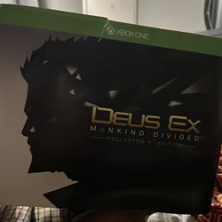 Deus Ex: Mankind Divided Collector's Edition - XBOX ONE - New 