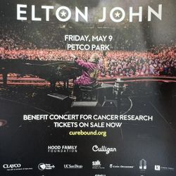 Elton John Tickets For TONIGHT $120