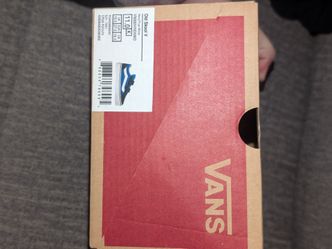 Vans Old Skool V Kids Navy/True White Size 11