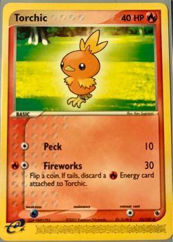 Torchic 73/109 Ruby and Sapphire