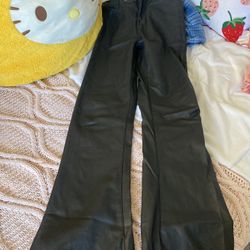 Edikted Faux Leather Pants 