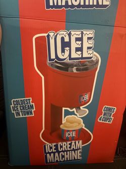 Icee ice cream maker