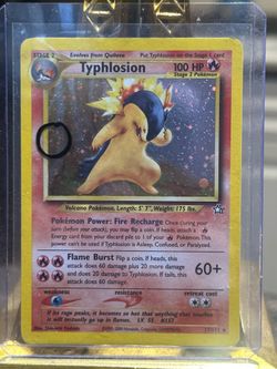 Neo genesis typhlosion