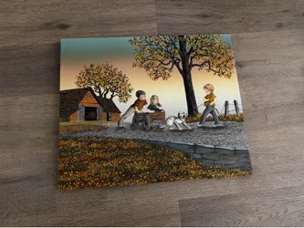 Free children painting wall art