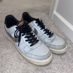 Nike Air Force 1 '07 LV8 Low Light Armory Blue - Men’s 10.5