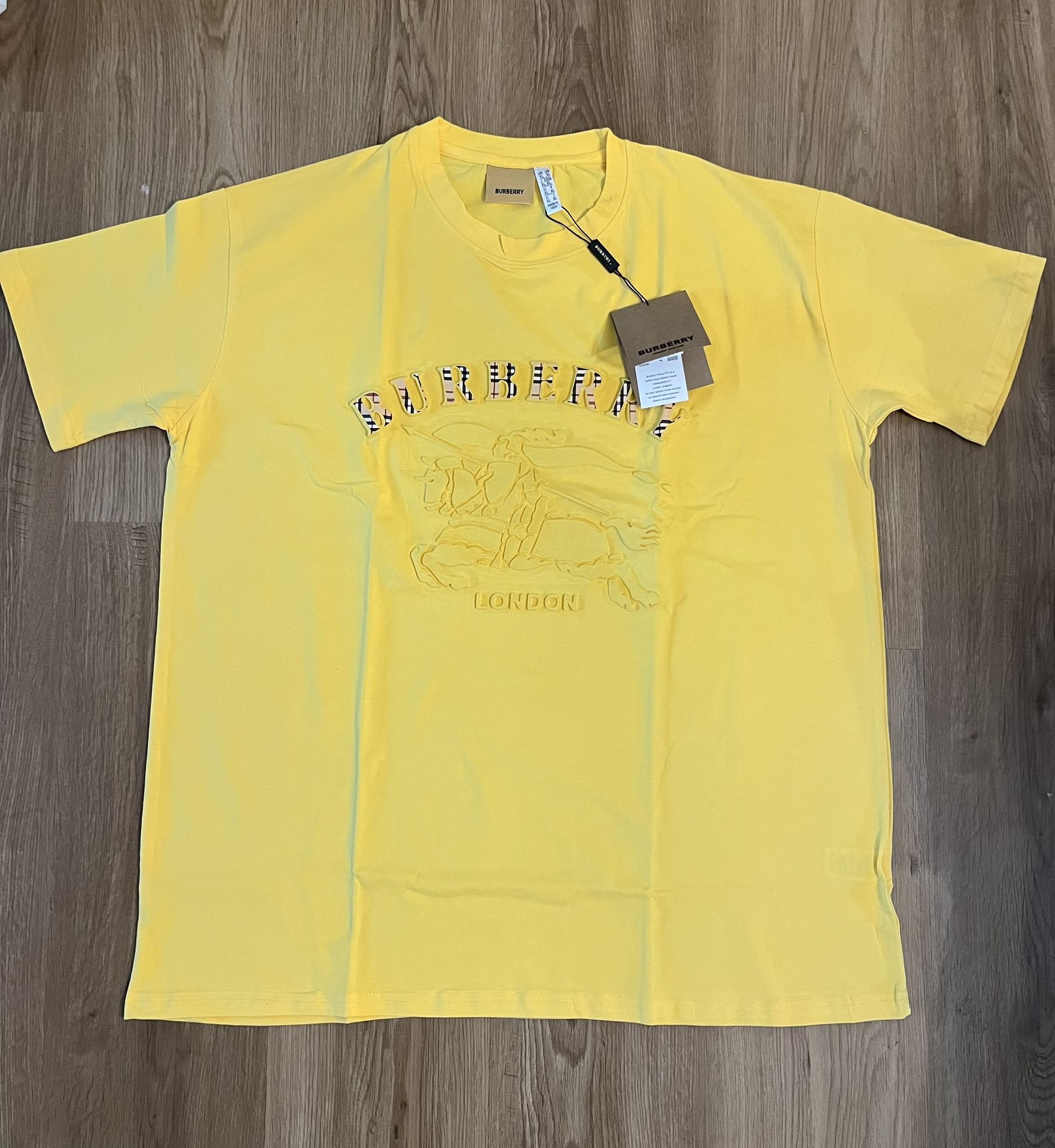 Canary Yellow Burberry T-shirt