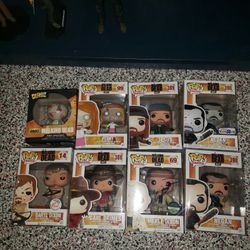 Funko Pop The Walking Dead Lot