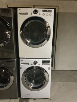 Lavadora y secadora de carga pesada