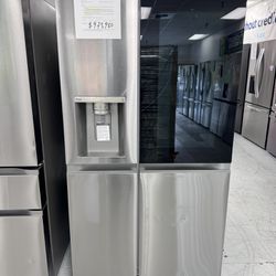 27 Cu.ft Side By Side Refrigerator With Craft-ice Maker