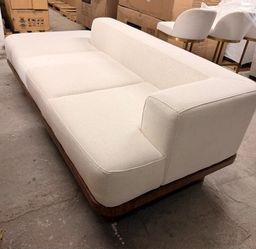 Restoration Hardware White Coucg