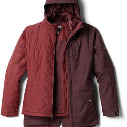 Columbia Women’s Mount Erie Interchange Winter Jacket Parka, Waterproof & Breathable.  XXL New one Winter parka Fishtail parka