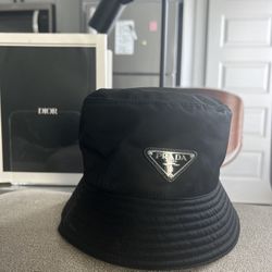 Prada bucket sales hat sale