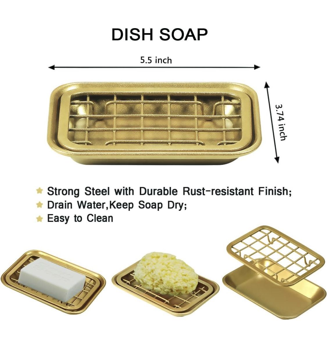 SheeChung Mason Jar Bathroom Accessories Set (6PCS), Bathroom Decor - Lotion Soap Dispenser, Toothbr