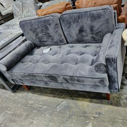 Beautiful Bluish Grey Couch 