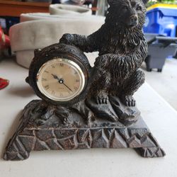 Bear clock.