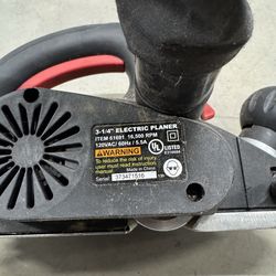 Drill Master 3 1/4" power planer works great electric plane