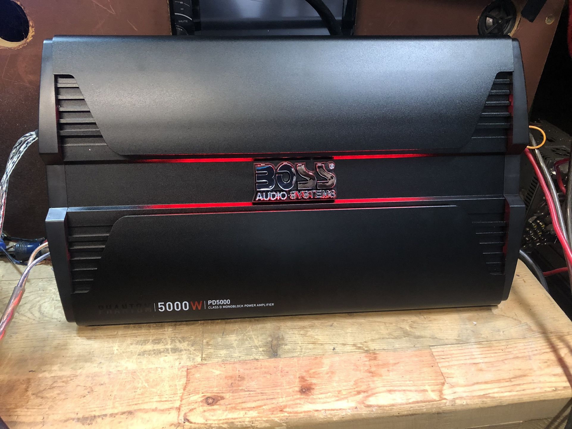 BOSS 5000 Watts Maximum Power Car Audio Amplifier New 