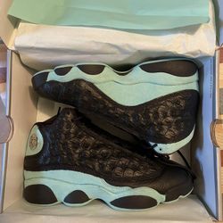 Nike Air Jordan 13 Retro GS Island Green Size 4Y