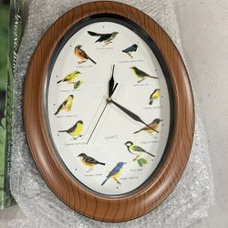 Quartz Bird Wall Clock