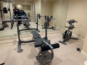 Olympic gym set