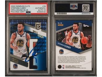 Stephen Curry Auto 10