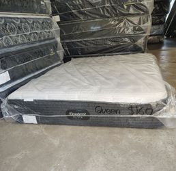 NUEVO,  COLCHÓN QUEEN BEAUTYREST 12" TRAE DETALLE